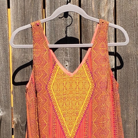 City triangles orange tunic dress size medium - Picture 13 of 14